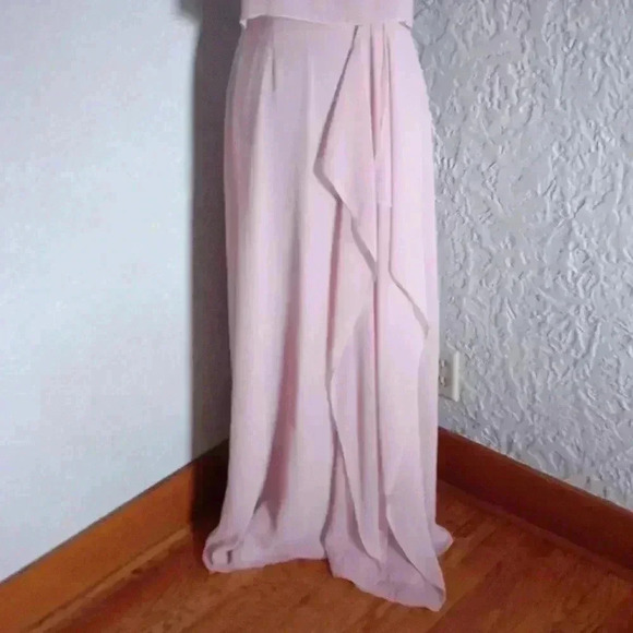 ROSSANNA POPOVER GOWN IN ROSE - Picture 3 of 7